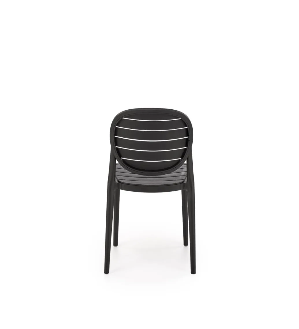 Halmar Krzesło ogrodowe K529 83 cm czarne