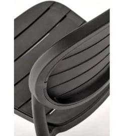 Halmar Krzesło ogrodowe K529 83 cm czarne