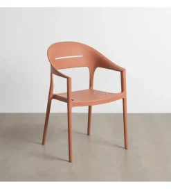 Zona-Design Krzesło ogrodowe LUCEROS 83 cm terrakota