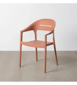 Zona-Design Krzesło ogrodowe LUCEROS 83 cm terrakota