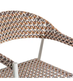 Zona-Design Krzesło ogrodowe NADIA 81 cm białe