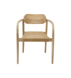 KARE Krzesło ogrodowe SOLE MIO 80 cm drewno teak