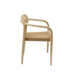 KARE Krzesło ogrodowe SOLE MIO 80 cm drewno teak