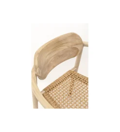 KARE Krzesło ogrodowe SOLE MIO 80 cm drewno teak