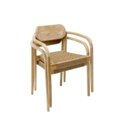 KARE Krzesło ogrodowe SOLE MIO 80 cm drewno teak
