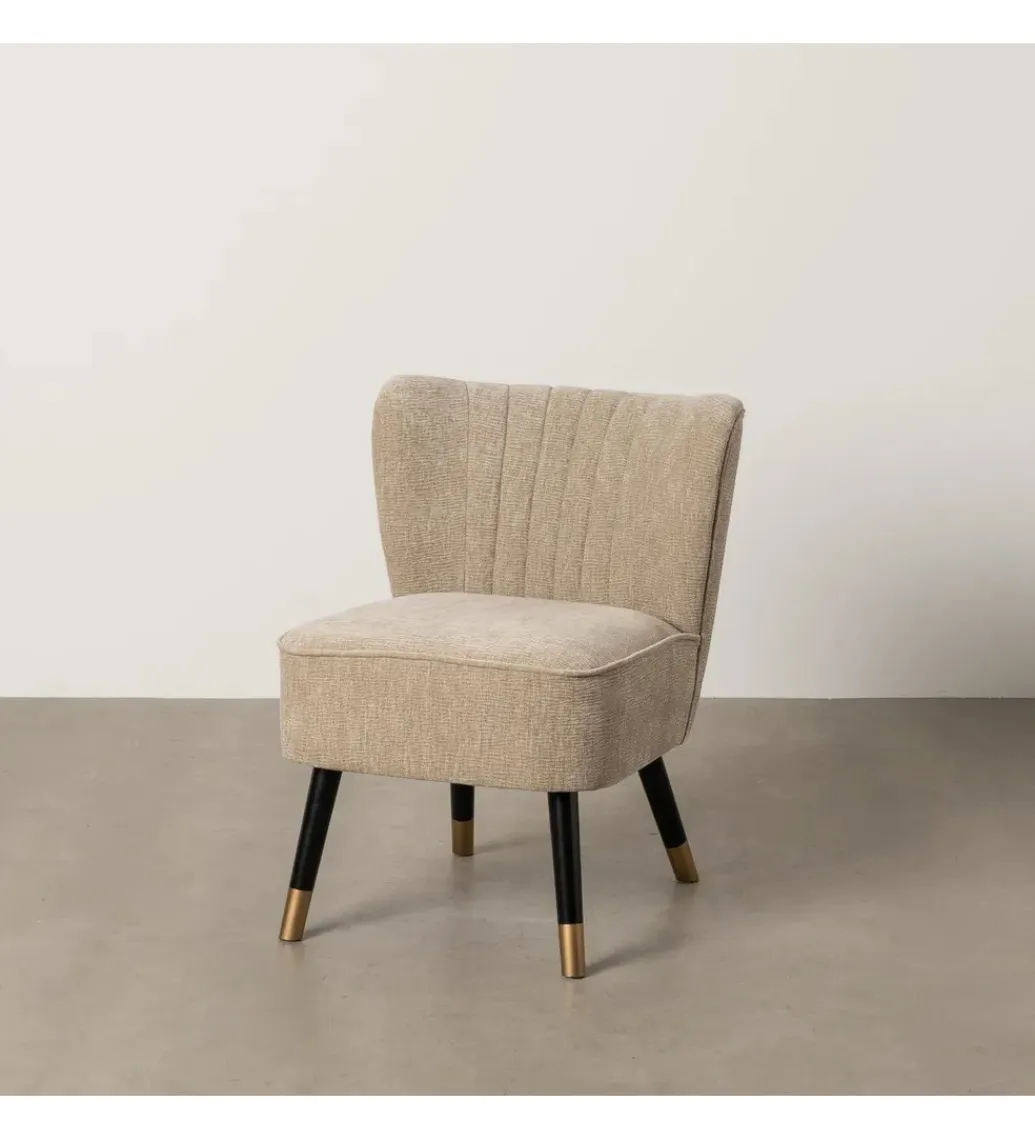 Zona-Design Krzesło PORESTAN 74 cm beżowe