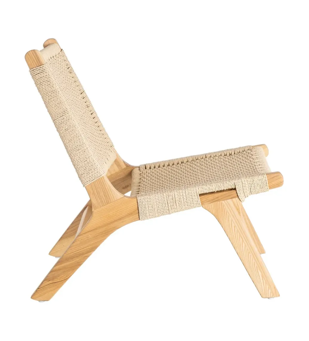 Zona-Design Krzesło RELAX 78 cm drewno jesion naturalne