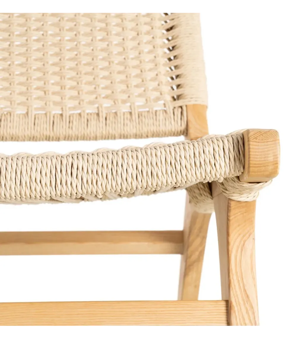 Zona-Design Krzesło RELAX 78 cm drewno jesion naturalne