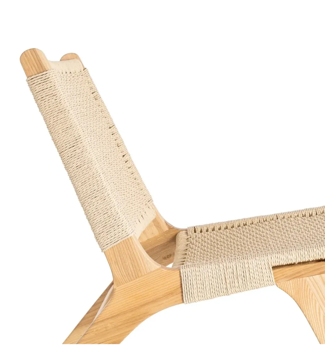 Zona-Design Krzesło RELAX 78 cm drewno jesion naturalne