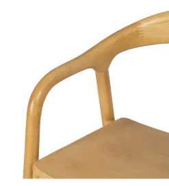 Zona-Design Krzesło RUSTYNMA 77 cm naturalne