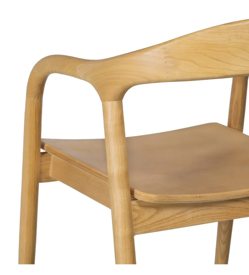 Zona-Design Krzesło RUSTYNMA 77 cm naturalne