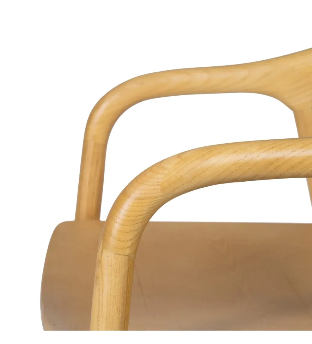 Zona-Design Krzesło RUSTYNMA 77 cm naturalne