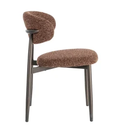Zona-Design Krzesło TABURENMO 76 cm brązowo czarne