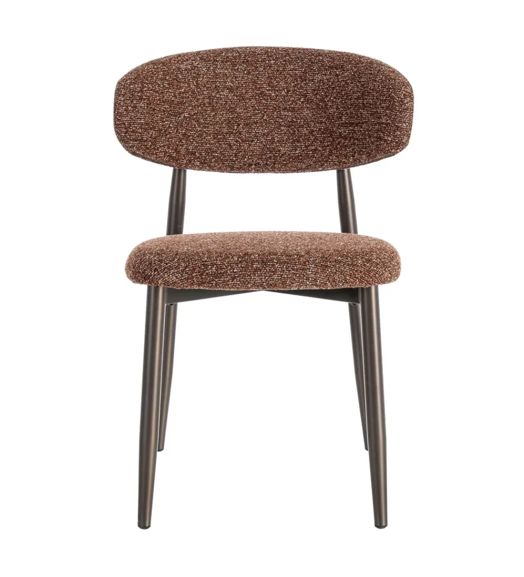 Zona-Design Krzesło TABURENMO 76 cm brązowo czarne