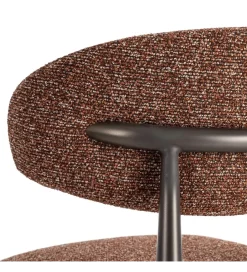 Zona-Design Krzesło TABURENMO 76 cm brązowo czarne