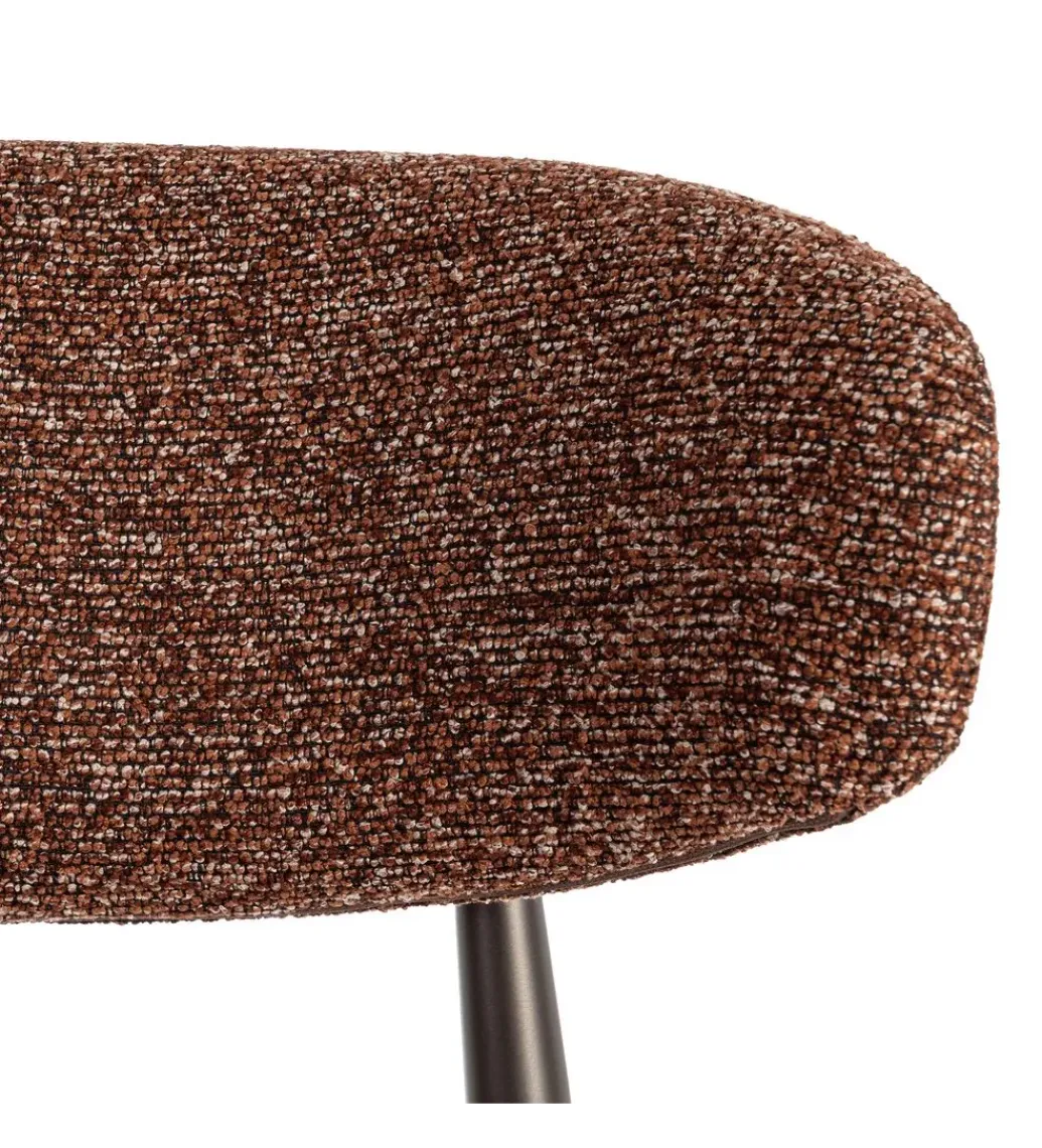 Zona-Design Krzesło TABURENMO 76 cm brązowo czarne