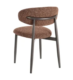 Zona-Design Krzesło TABURENMO 76 cm brązowo czarne