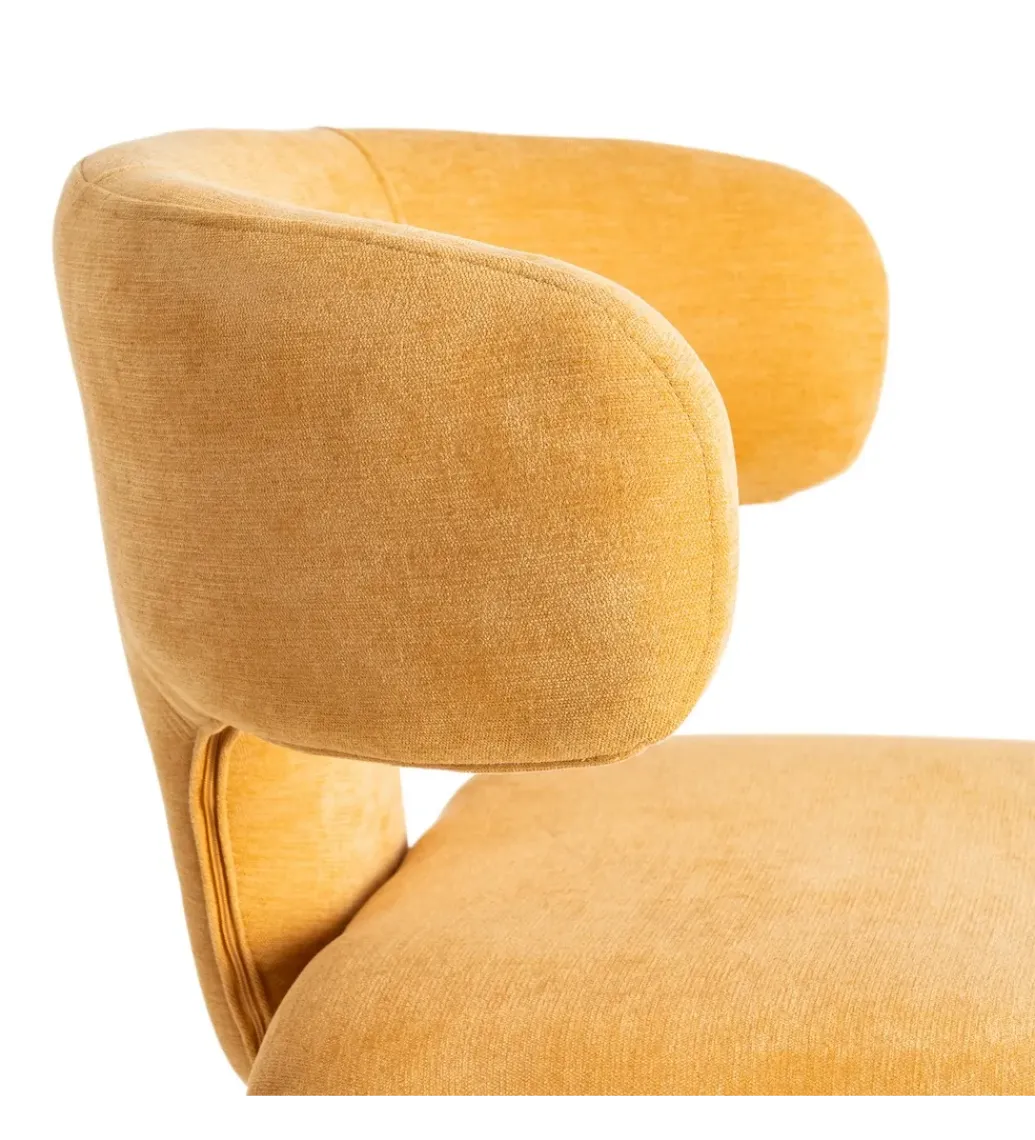 Zona-Design Krzesło TEJIDO 76 cm żółte