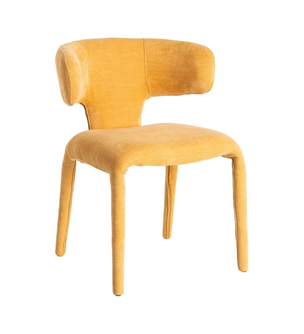 Zona-Design Krzesło TEJIDO 76 cm żółte