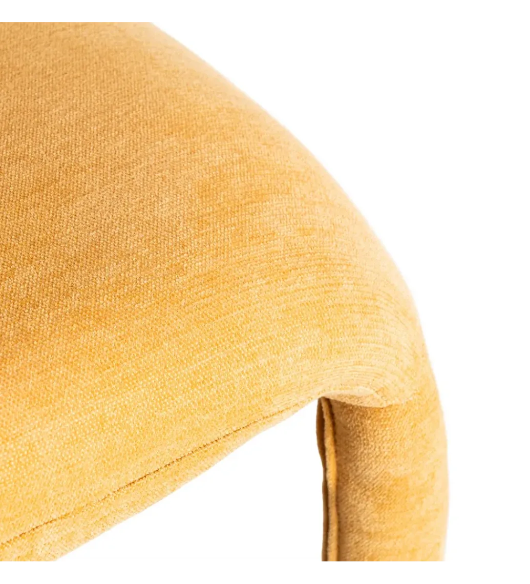 Zona-Design Krzesło TEJIDO 76 cm żółte
