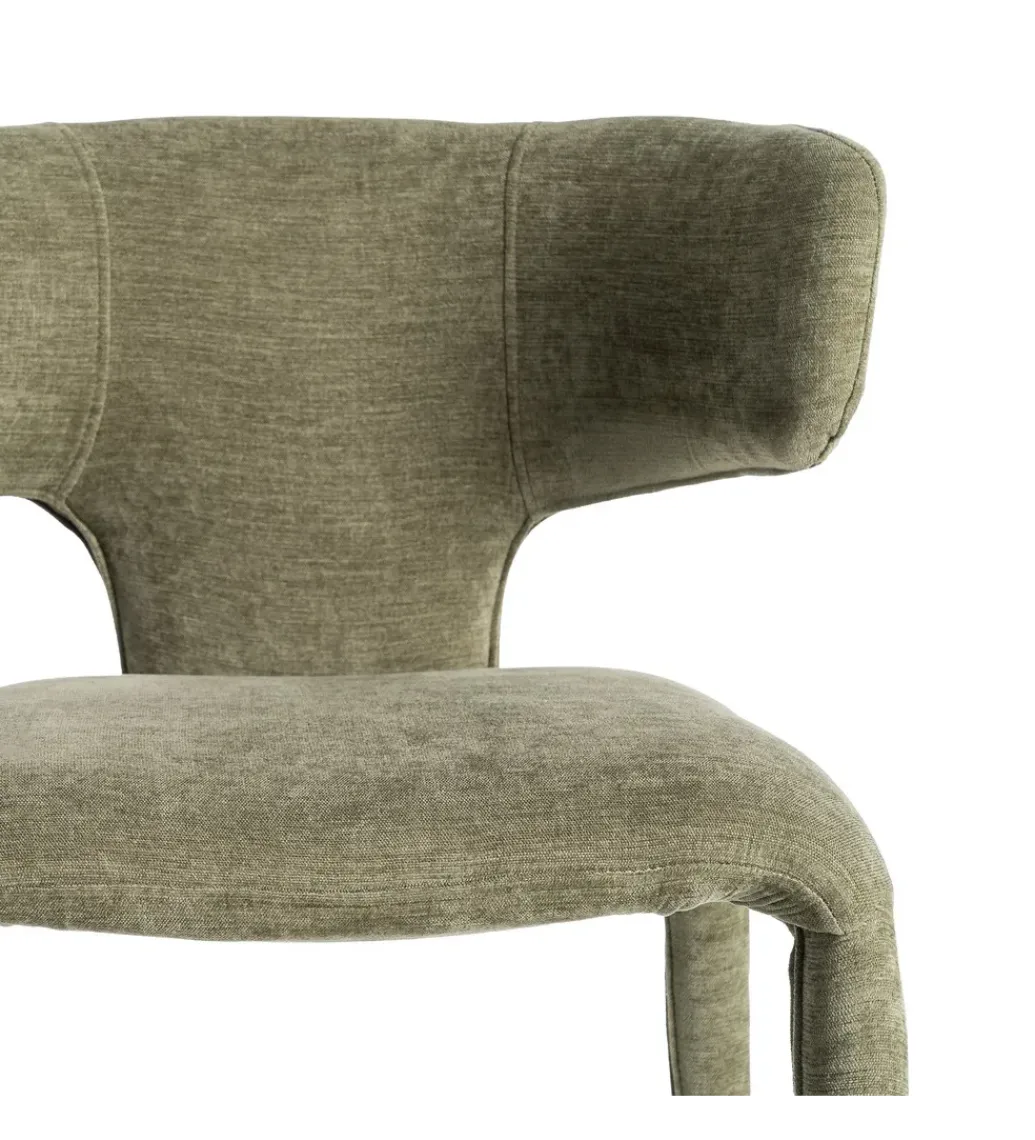 Zona-Design Krzesło TEJIDO 76 cm zielone