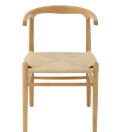 J-Line Krzesło TOON 79 cm drewno bukowe naturalne