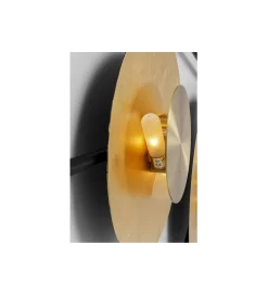 KDesign Lampa ścienna DISC 110 x 185 cm złota
