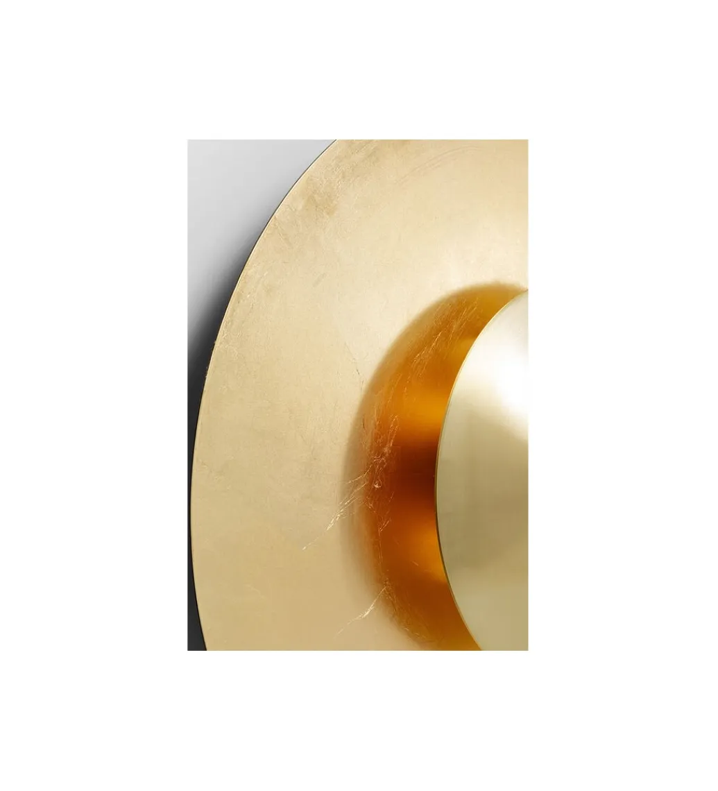 KDesign Lampa ścienna DISC 110 x 185 cm złota