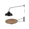 J-Line Lampa ścienna LOUNGY 100 cm czarna