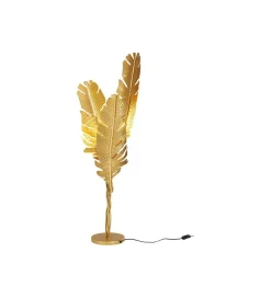 KDesign Lampa podłogowa Akile 123 cm złota