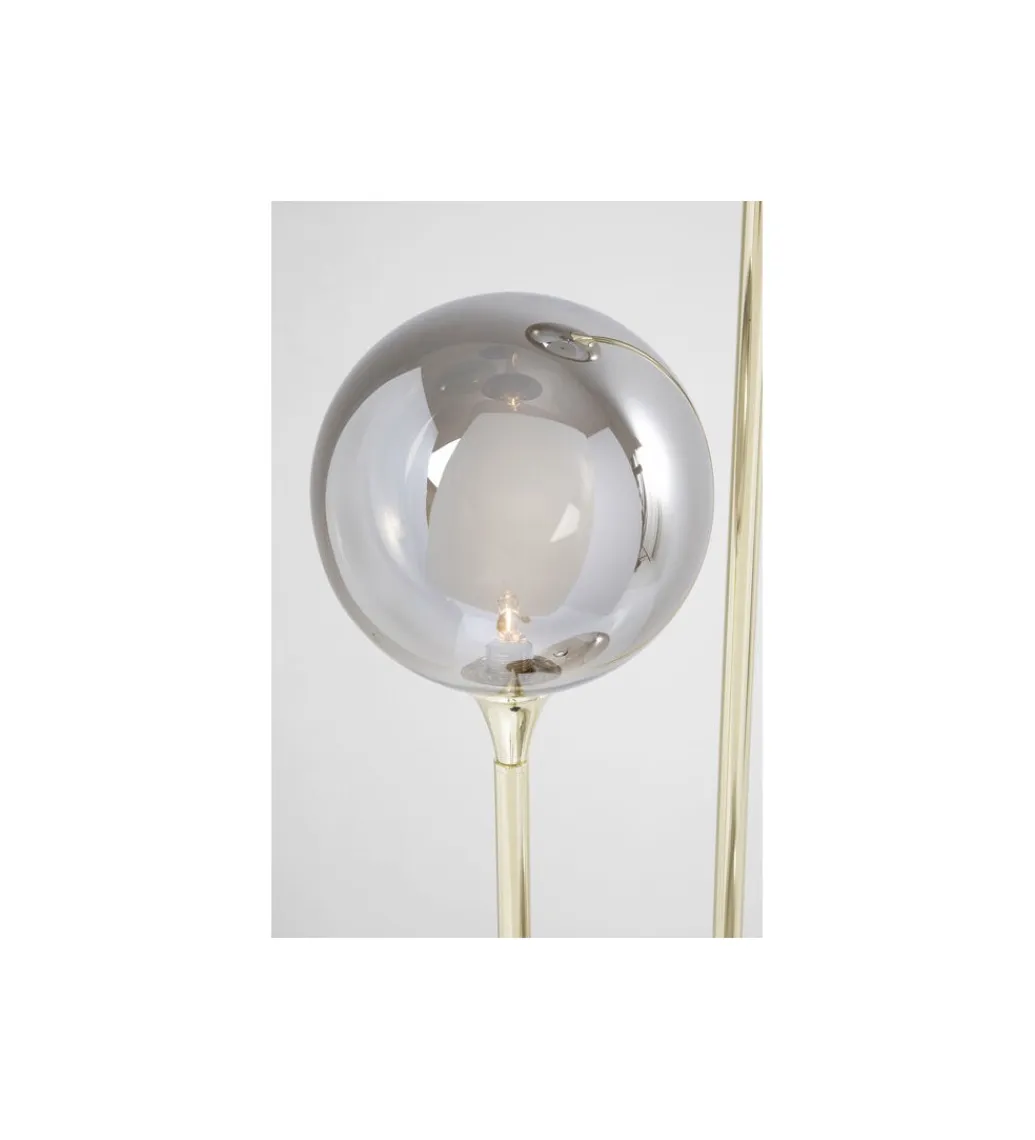 KDesign Lampa podłogowa Al capone tre 176 cm złota