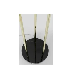 KDesign Lampa podłogowa Al capone tre 176 cm złota