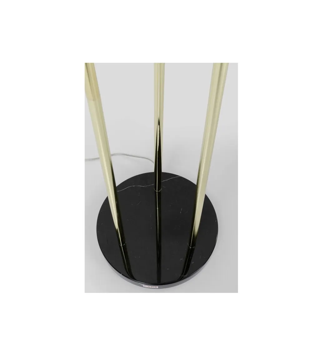 KDesign Lampa podłogowa Al capone tre 176 cm złota
