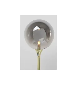 KDesign Lampa podłogowa Al capone tre 176 cm złota
