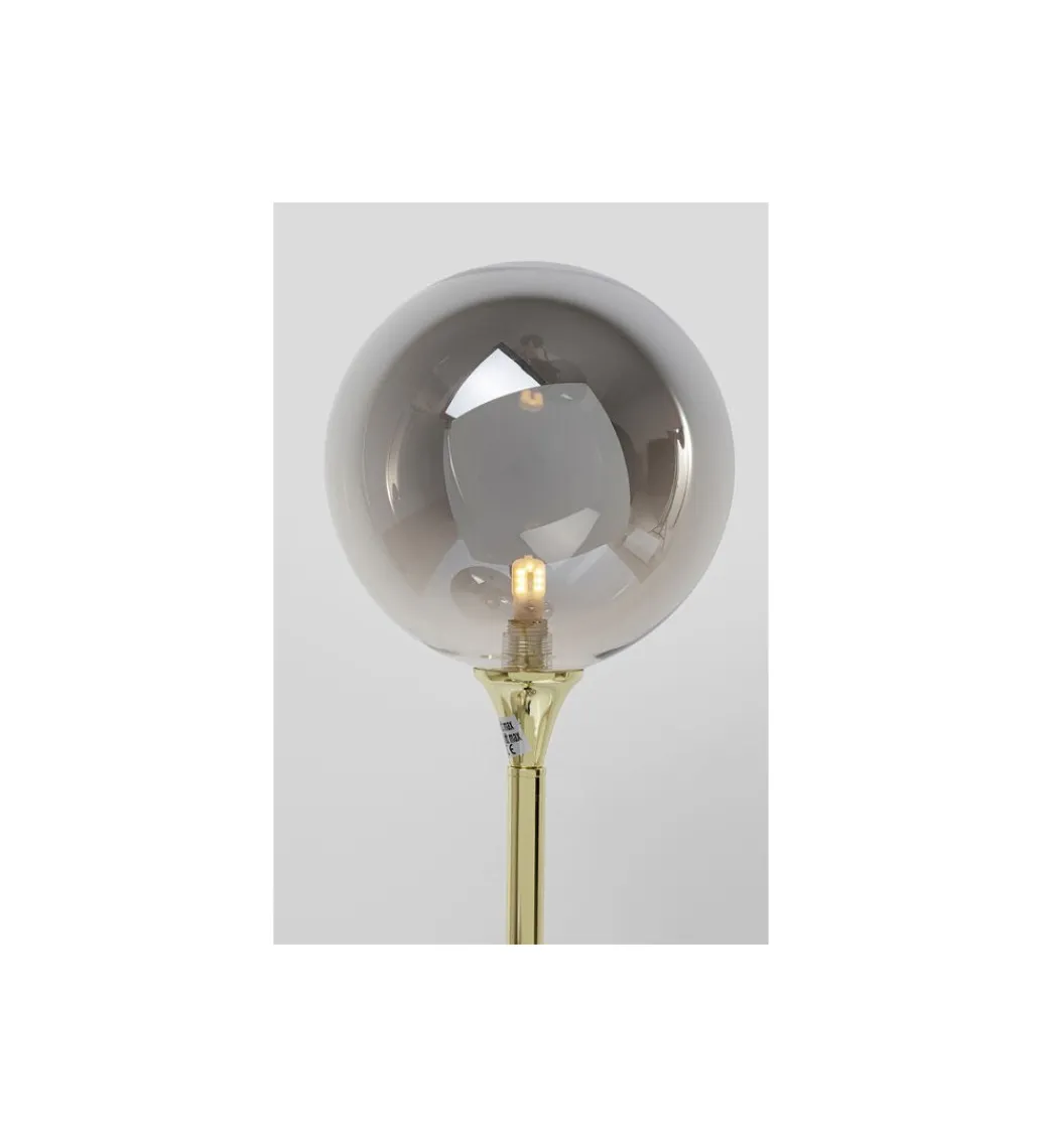 KDesign Lampa podłogowa Al capone tre 176 cm złota