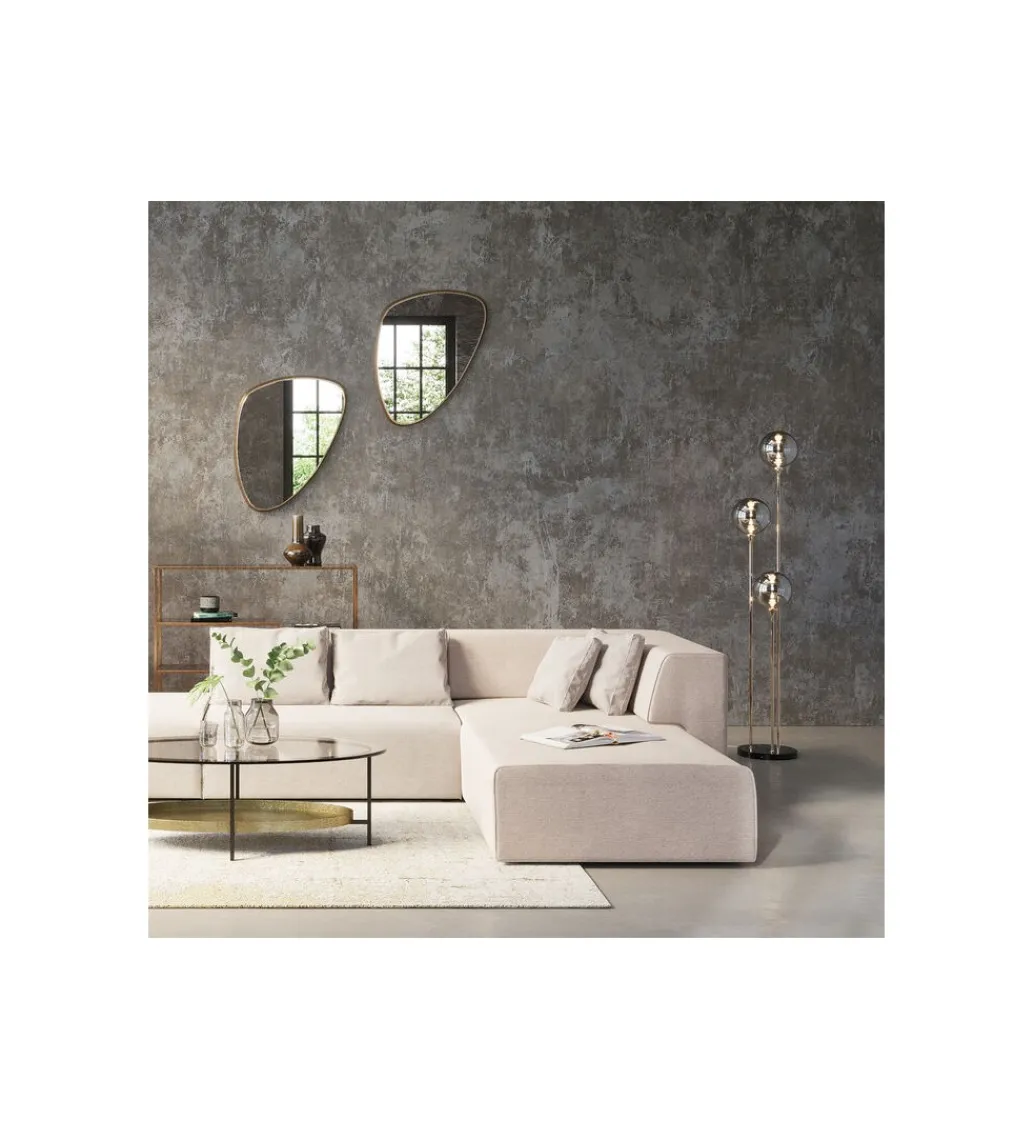 KDesign Lampa podłogowa Al capone tre 176 cm złota