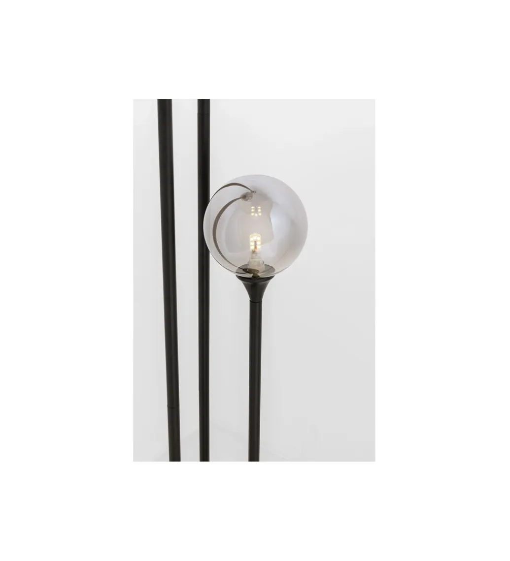KDesign Lampa podłogowa AL CAPONE TRE 175 cm czarne