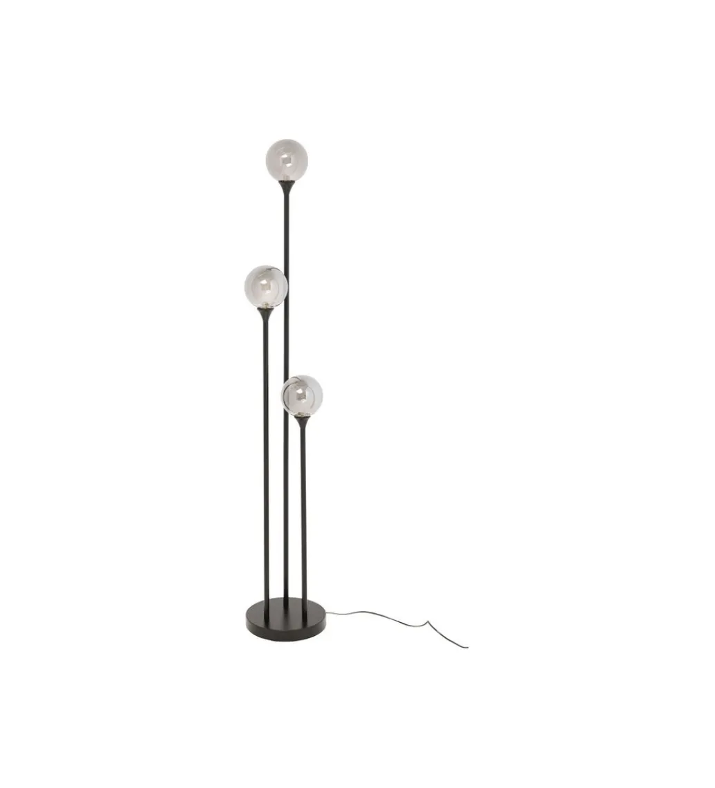 KDesign Lampa podłogowa AL CAPONE TRE 175 cm czarne