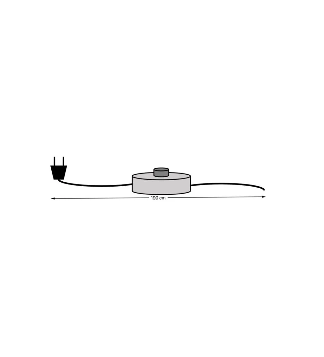 KDesign Lampa podłogowa APOLLON 35 cm złota