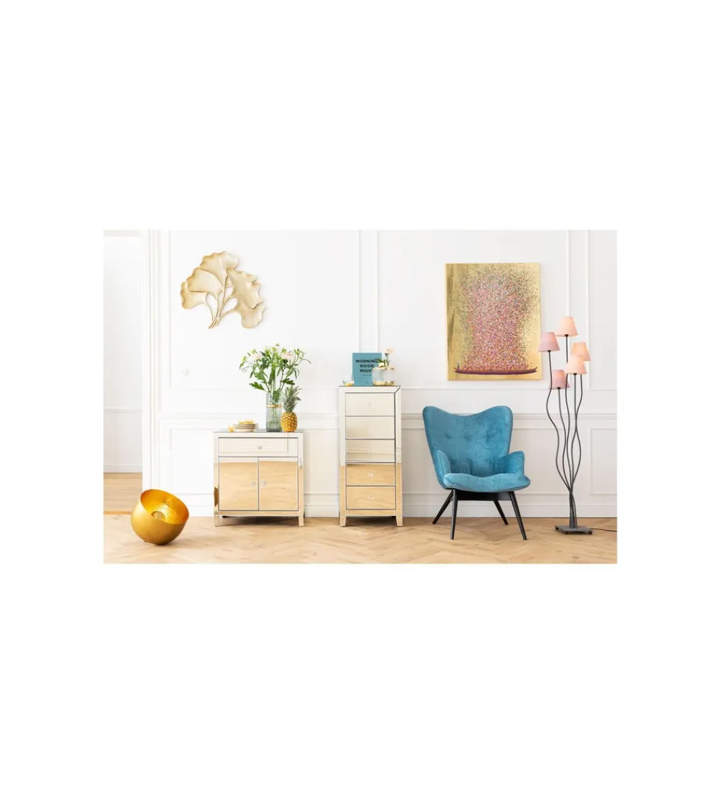KDesign Lampa podłogowa APOLLON 35 cm złota