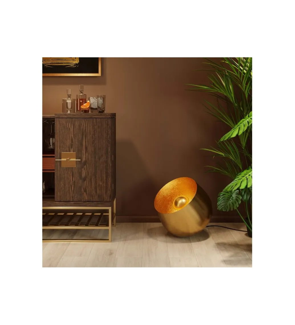 KDesign Lampa podłogowa APOLLON 50 cm złota
