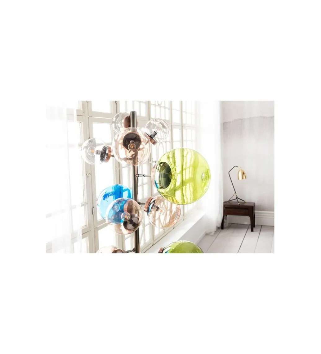 KDesign Lampa podłogowa Ballone 160 cm wielokolorowa