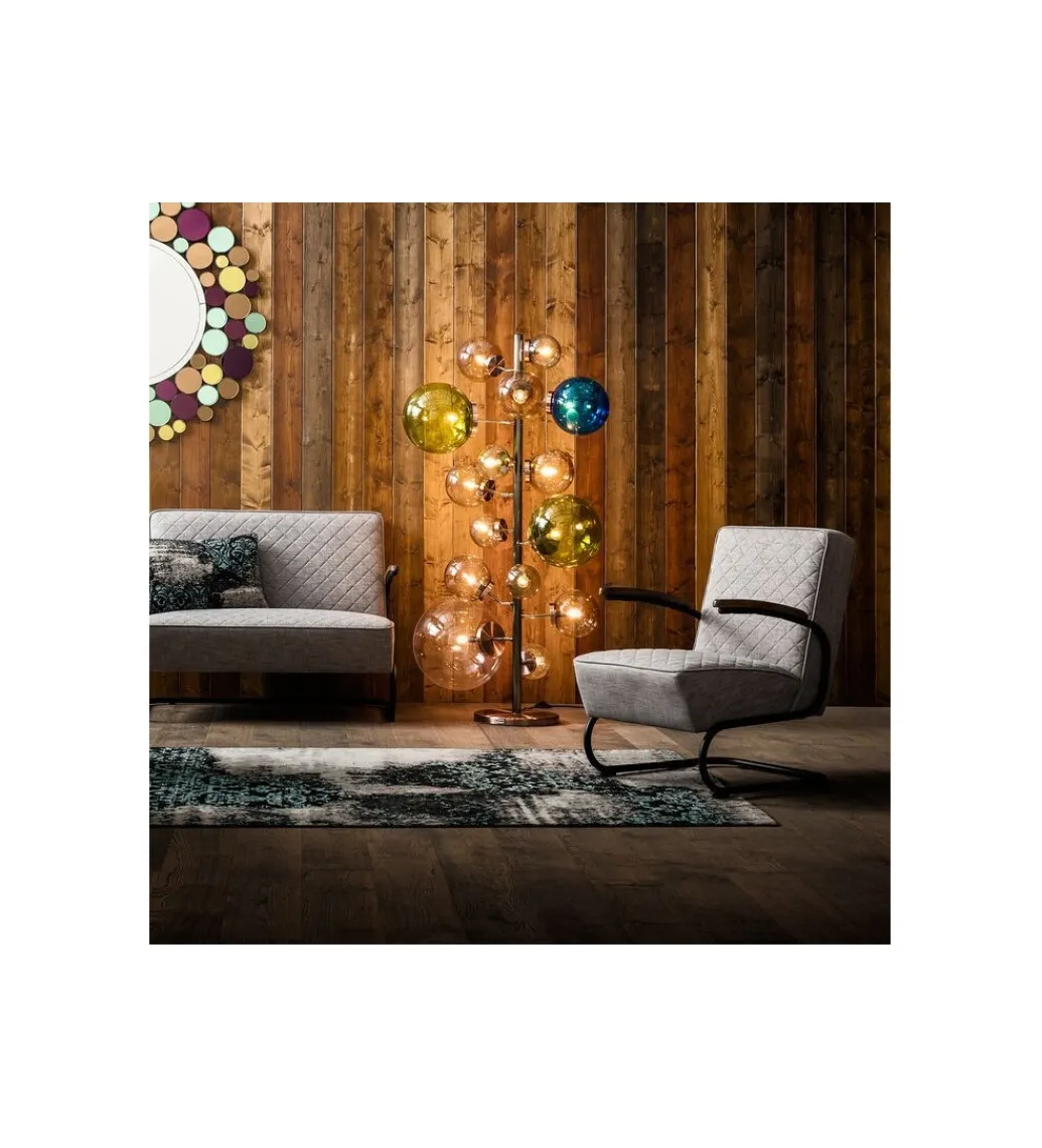 KDesign Lampa podłogowa Ballone 160 cm wielokolorowa