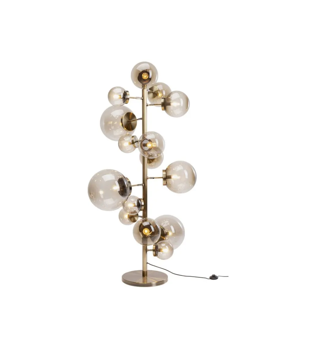 KDesign Lampa podłogowa BALLOON 160 cm smoke