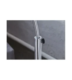 Invicta Interior Lampa Podłogowa Big Bow II srebrna