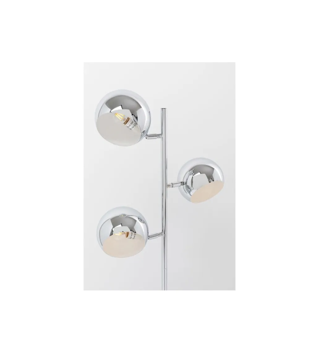 KDesign Lampa podłogowa CALOTTA chromowana
