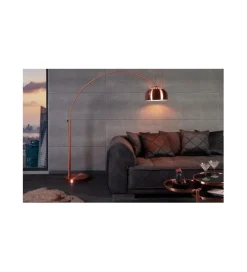 Invicta Interior Lampa podłogowa 170-210 cm Big Bow miedziana rególowana