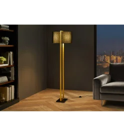 Invicta Interior Lampa podłogowa COLLEEN 160 cm złota