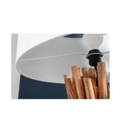 Invicta Interior Lampa podłogowa Driftwood 153 cm biała