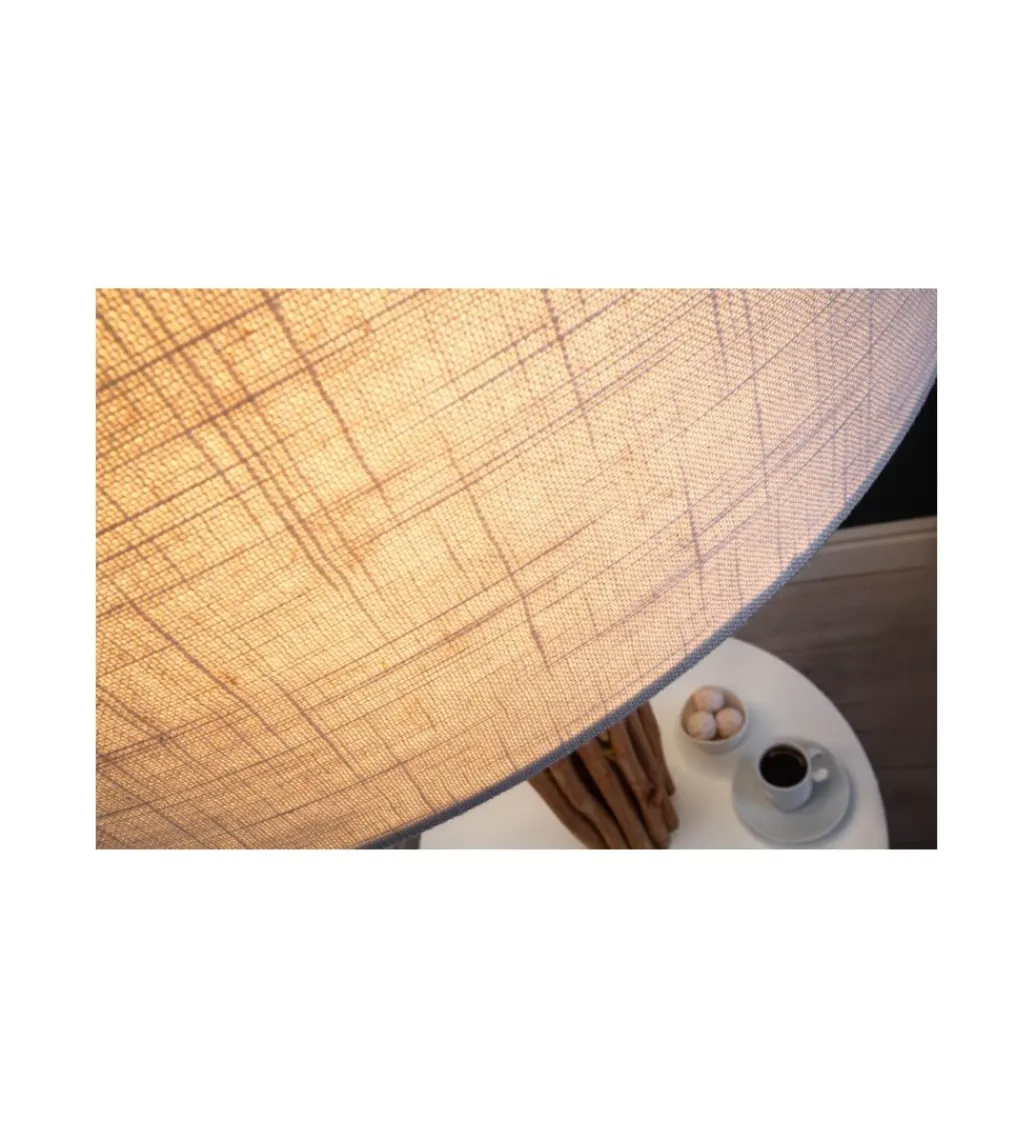 Invicta Interior Lampa podłogowa Driftwood 153 cm biała